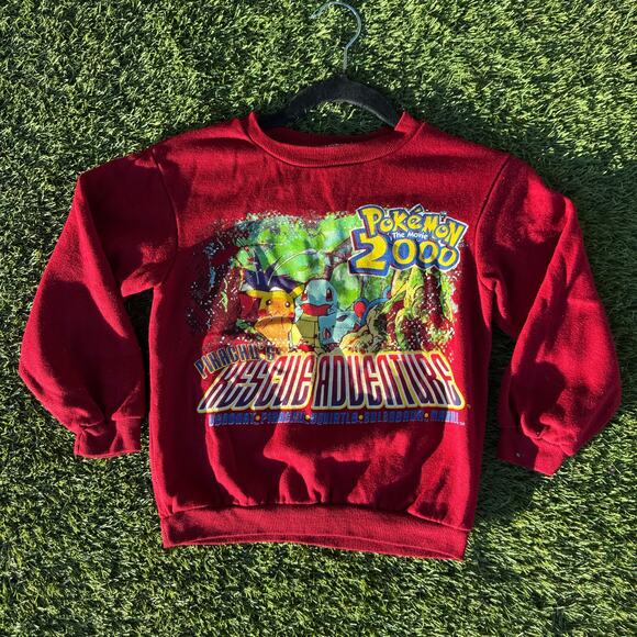 Official Nintendo Pokémon the Movie 2000 Kid’s Sweatshirt - Picture 1 of 6